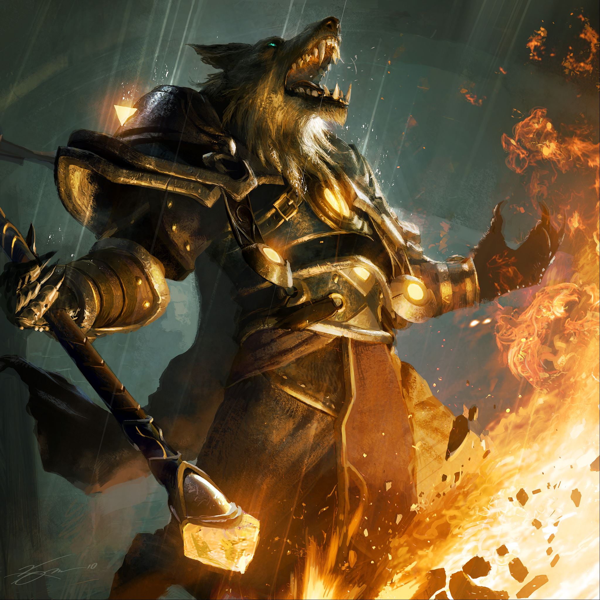 World of Warcraft Worgen Wallpaper