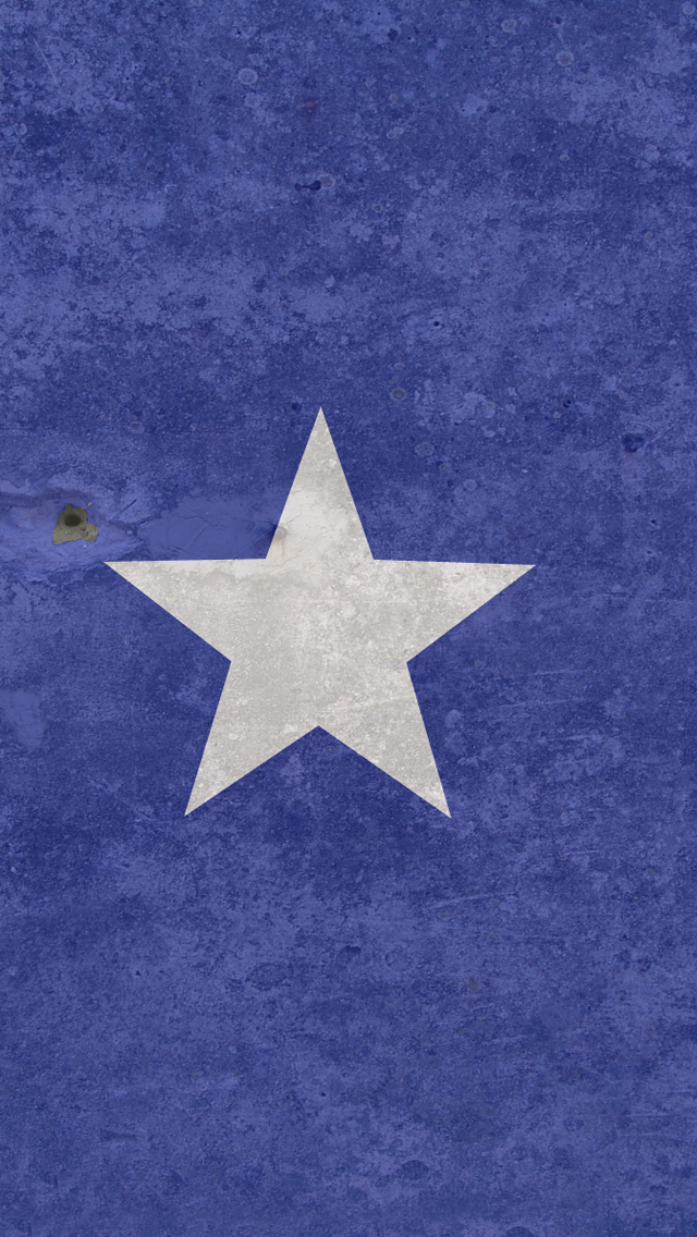 iPhone 5S Wallpaper Blue Stars