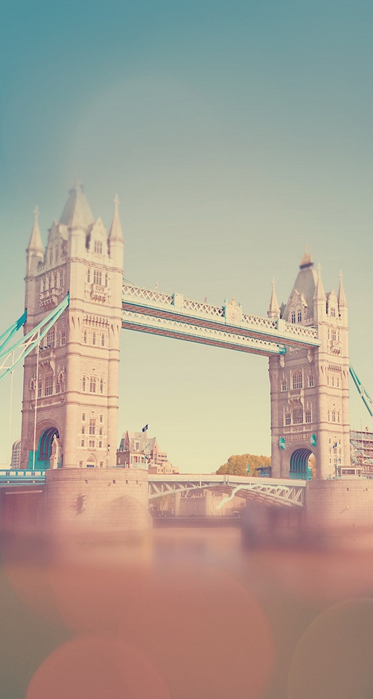 England Tower Bridge Bokeh iPhone 5s Wallpaper Download | iPhone